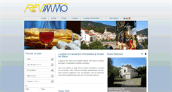 Desktop Screenshot of immobilier-amelie-les-bains.com
